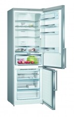 Bosch KGN49AIEP Serie 6 alulfagyasztós hűtőszekrény Konyhai termékek - Hűtő, fagyasztó (szabadonálló) - Alulfagyasztós kombinált hűtő - 360053