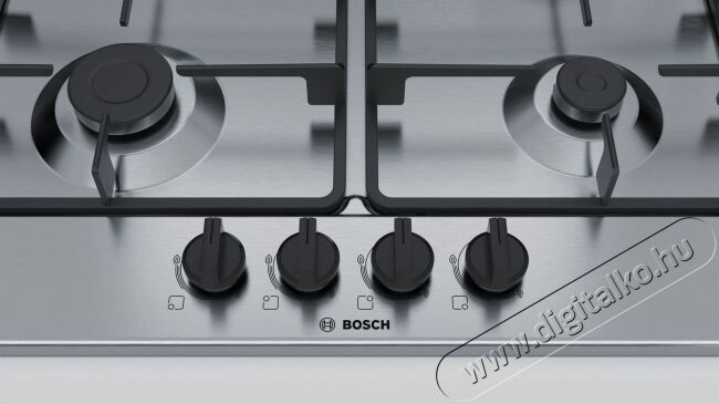 Bosch PGP6B5B60 Serie 4 beépíthető gázfőzőlap Konyhai termékek - Sütő-főzőlap, tűzhely (beépíthető) - Gázfőzőlap (beépíthető) - 315312