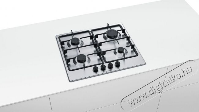 Bosch PGP6B5B60 Serie 4 beépíthető gázfőzőlap Konyhai termékek - Sütő-főzőlap, tűzhely (beépíthető) - Gázfőzőlap (beépíthető) - 315312
