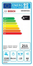 Bosch SMV88TX03E mosogatógép Konyhai termékek - Mosogatógép - Normál (60cm) beépíthető mosogatógép - 282227