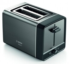 Bosch TAT5P425 DesignLine kenyérpirító - grafit szürke Konyhai termékek - Konyhai kisgép (sütés / főzés / hűtés / ételkészítés) - Kenyérpirító - 359661
