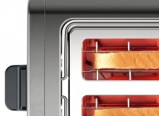 Bosch TAT5P425 DesignLine kenyérpirító - grafit szürke Konyhai termékek - Konyhai kisgép (sütés / főzés / hűtés / ételkészítés) - Kenyérpirító - 359661