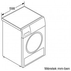 Bosch WTW876LBY hőszivattyús szárítógép Háztartás / Otthon / Kültér - Mosógép / szárítógép - Szárítógép - 364457