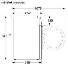 Bosch WTW876LBY hőszivattyús szárítógép Háztartás / Otthon / Kültér - Mosógép / szárítógép - Szárítógép - 364457