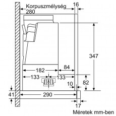 Bosch DFS067A51 teleszkópos páraelszívó Konyhai termékek - Páraelszívó - Beépíthető / kihúzható - 370321