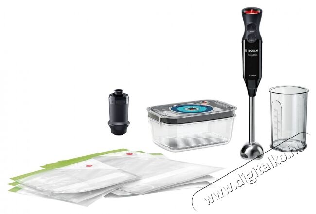 Bosch MS6CB61V1 Perfect Selection ErgoMixx botmixer 1000W - fekete Konyhai termékek - Konyhai kisgép (előkészítés / feldolgozás) - Botmixer - 354950