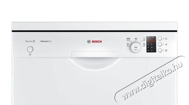 Bosch SMS25AW04E Serie 2 szabadonálló mosogatógép - fehér Konyhai termékek - Mosogatógép - Normál (60cm) szabadonálló mosogatógép - 348834