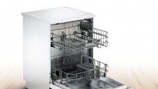 Bosch SMS25AW04E Serie 2 szabadonálló mosogatógép - fehér Konyhai termékek - Mosogatógép - Normál (60cm) szabadonálló mosogatógép - 348834