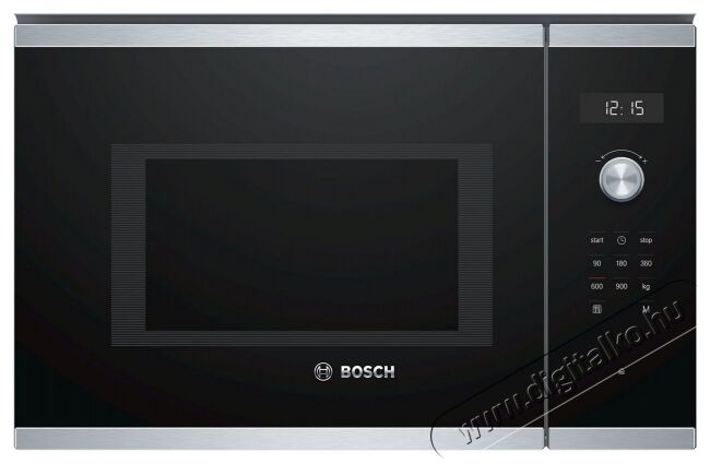 Bosch BFL554MS0 Serie 6 beépíthető mikrohullámú sütő Konyhai termékek - Mikrohullámú sütő - Mikrohullámú sütő (beépíthető) - 334890