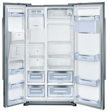 Bosch KAD90VI20 hűtőszekrény Konyhai termékek - Hűtő, fagyasztó (szabadonálló) - Amerikai típusú Side By Side hűtő - 297694