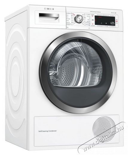 Bosch WTW85551BY Serie 8 hőszivattyús szárítógép Háztartás / Otthon / Kültér - Mosógép / szárítógép - Szárítógép - 325608
