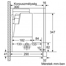 Bosch DFS067K51 Teleszkópos páraelszívó Konyhai termékek - Páraelszívó - Beépíthető / kihúzható - 370322