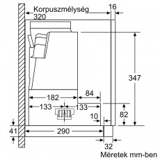 Bosch DFS067K51 Teleszkópos páraelszívó Konyhai termékek - Páraelszívó - Beépíthető / kihúzható - 370322