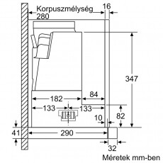 Bosch DFS067K51 Teleszkópos páraelszívó Konyhai termékek - Páraelszívó - Beépíthető / kihúzható - 370322