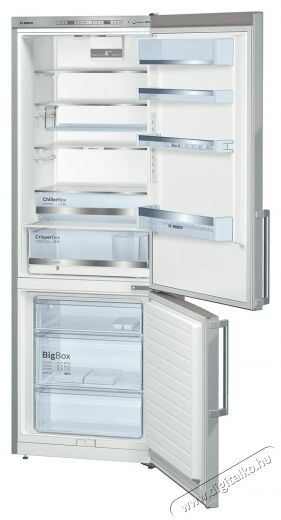 Bosch KGE49BI40 hűtőszekrény Konyhai termékek - Hűtő, fagyasztó (szabadonálló) - Alulfagyasztós kombinált hűtő - 282143