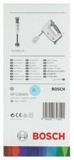 Bosch MFQ36400 kézi mixer Konyhai termékek - Konyhai kisgép (előkészítés / feldolgozás) - Kézi mixer - 300420