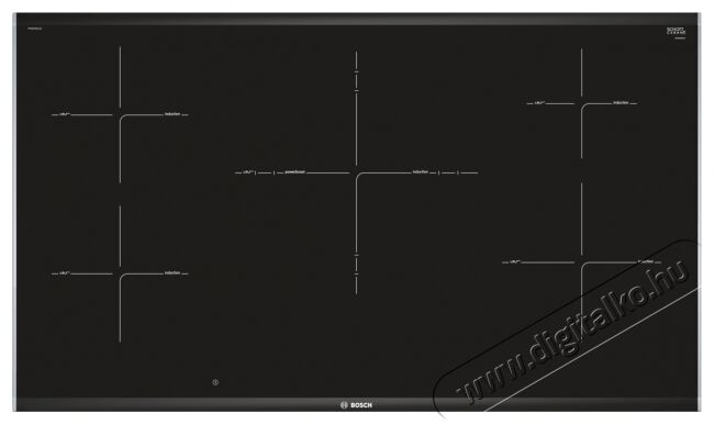 Bosch PIV975DC1E Serie 8 indukciós főzőlap Konyhai termékek - Sütő-főzőlap, tűzhely (beépíthető) - Indukciós főzőlap (beépíthető) - 317235