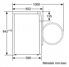 Bosch WTB66200BY szárítógép Háztartás / Otthon / Kültér - Mosógép / szárítógép - Szárítógép - 287584