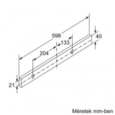 Bosch DFL064W53 kihúzható páraelszívó Konyhai termékek - Páraelszívó - Beépíthető / kihúzható - 369950