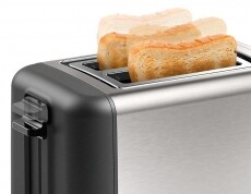 Bosch TAT3P420 DesignLine kenyérpirító - inox Konyhai termékek - Konyhai kisgép (sütés / főzés / hűtés / ételkészítés) - Kenyérpirító - 359658