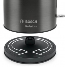 Bosch TWK5P475 DesignLine vízforraló - antracit szürke Konyhai termékek - Vízforraló / teafőző - 359657