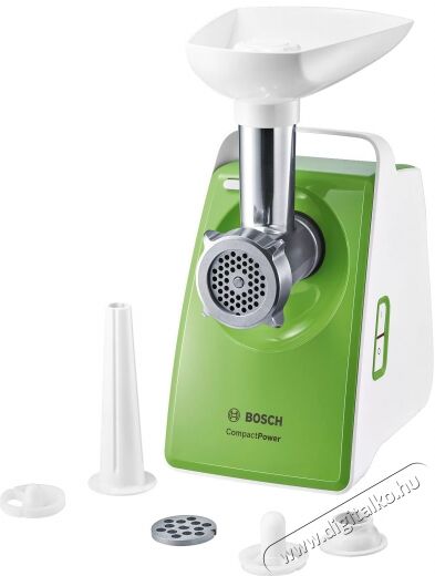 Bosch MFW3520G húsdaráló - fehér/zöld Konyhai termékek - Konyhai kisgép (előkészítés / feldolgozás) - Húsdaráló - 364774