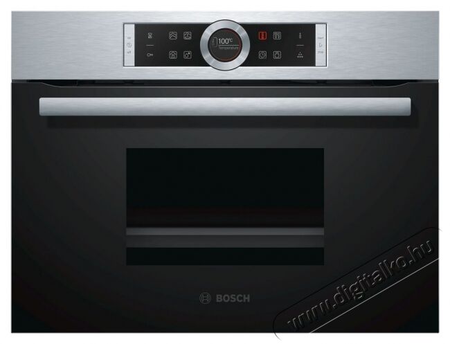 Bosch CDG634AS0 beépíthető sütő gőzfunkcióval Konyhai termékek - Sütő-főzőlap, tűzhely (beépíthető) - Sütő (beépíthető) - 360061
