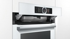 Bosch HSG636BW1 Serie 8 beépíthető gőzsütő Konyhai termékek - Sütő-főzőlap, tűzhely (beépíthető) - Sütő (beépíthető) - 329048