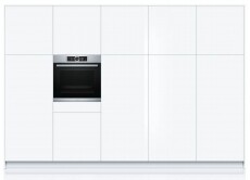 Bosch HSG656XS1 Serie 8 beépíthető gőzsütő Konyhai termékek - Sütő-főzőlap, tűzhely (beépíthető) - Sütő (beépíthető) - 317299