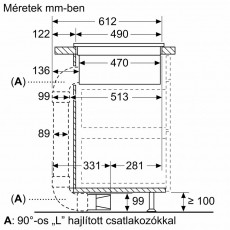 Bosch PIE611B15E beépíthető indukciós főzőlap Konyhai termékek - Sütő-főzőlap, tűzhely (beépíthető) - Indukciós főzőlap (beépíthető) - 370328