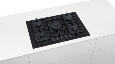 Bosch PPQ7A6B90 Serie 6 gázfőzőlap Konyhai termékek - Sütő-főzőlap, tűzhely (beépíthető) - Gázfőzőlap (beépíthető) - 317285