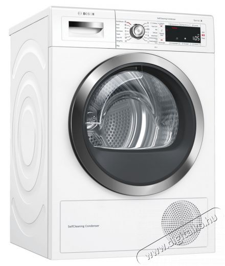 Bosch WTW855H0BY Serie 8 hőszivattyús szárítógép Háztartás / Otthon / Kültér - Mosógép / szárítógép - Szárítógép - 317265