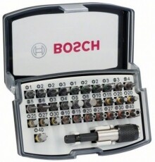 Bosch 2607017319 csavarbit készlet -  32 db Háztartás / Otthon / Kültér - Szerszám - Csavarhúzó / kulcs / fúró / szerszám készlet - 362511