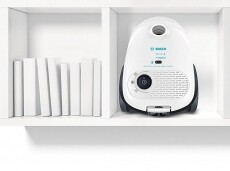 Bosch BGB2HYG1 Serie 2 ProHygienic porzsákos porszívó - fehér Háztartás / Otthon / Kültér - Porszívó / takarítógép - Porzsákos porszívó - 354939