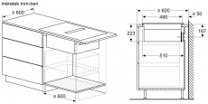 Bosch PIE611B15E beépíthető indukciós főzőlap Konyhai termékek - Sütő-főzőlap, tűzhely (beépíthető) - Indukciós főzőlap (beépíthető) - 370328
