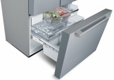 Bosch KFF96PIEP alulfagyasztós hűtőszekrény Konyhai termékek - Hűtő, fagyasztó (szabadonálló) - Alulfagyasztós kombinált hűtő - 370979