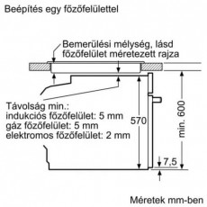 Bosch HRA534ES0 Beépíthető sütő Konyhai termékek - Sütő-főzőlap, tűzhely (beépíthető) - Sütő (beépíthető) - 371672