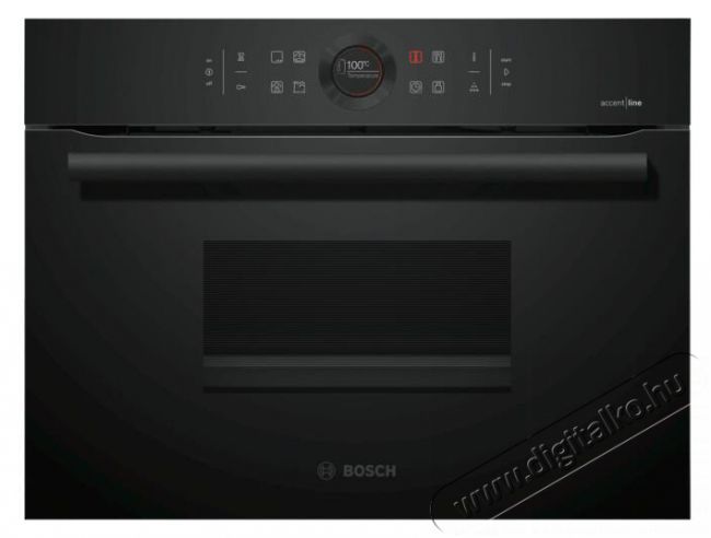 Bosch CDG834BC0 beépíthető gőzpároló Konyhai termékek - Sütő-főzőlap, tűzhely (beépíthető) - Gőzpároló - 373401