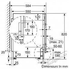 Bosch WKD28542EU beépíthető mosó-szárítógép Háztartás / Otthon / Kültér - Mosógép / szárítógép - Mosó-szárítógép (beépíthető) - 373252
