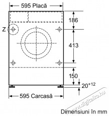 Bosch WKD28542EU beépíthető mosó-szárítógép Háztartás / Otthon / Kültér - Mosógép / szárítógép - Mosó-szárítógép (beépíthető) - 373252