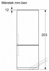 Bosch KGN397ICT alulfagyasztós hűtőszekrény Konyhai termékek - Hűtő, fagyasztó (szabadonálló) - Alulfagyasztós kombinált hűtő - 372637