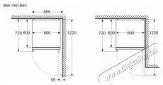 Bosch KGN397ICT alulfagyasztós hűtőszekrény Konyhai termékek - Hűtő, fagyasztó (szabadonálló) - Alulfagyasztós kombinált hűtő - 372637