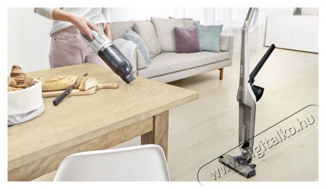 Bosch BBH3ALL23, Akkumulátoros porszívó - fahéjbarna Háztartás / Otthon / Kültér - Porszívó / takarítógép - Kézi / álló porszívó - 373258