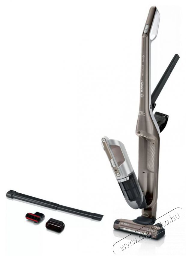 Bosch BBH3ALL23, Akkumulátoros porszívó - fahéjbarna Háztartás / Otthon / Kültér - Porszívó / takarítógép - Kézi / álló porszívó - 373258