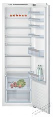 Bosch KIR81VFF0 beépíthető hűtőszekrény Konyhai termékek - Hűtő, fagyasztó (beépíthető) - Alulfagyasztós kombinált hűtő - 371681