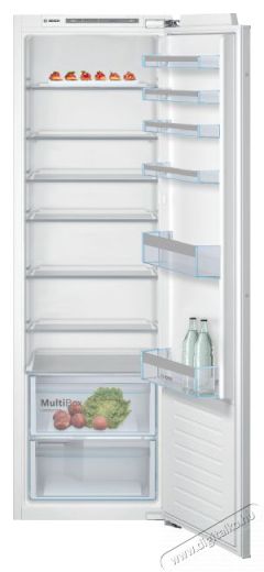 Bosch KIR81VFF0 beépíthető hűtőszekrény Konyhai termékek - Hűtő, fagyasztó (beépíthető) - Alulfagyasztós kombinált hűtő - 371681