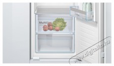 Bosch KIR81VFF0 beépíthető hűtőszekrény Konyhai termékek - Hűtő, fagyasztó (beépíthető) - Alulfagyasztós kombinált hűtő - 371681