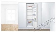 Bosch KIR81VFF0 beépíthető hűtőszekrény Konyhai termékek - Hűtő, fagyasztó (beépíthető) - Alulfagyasztós kombinált hűtő - 371681
