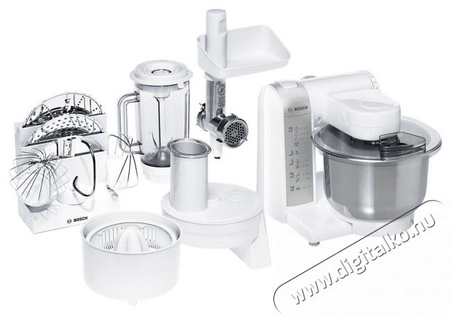 Bosch MUM4880 konyhai robotgép Konyhai termékek - Konyhai kisgép (előkészítés / feldolgozás) - Konyhai robotgép - 370488