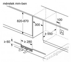 Bosch KUW20VHF0 beépíthető borhűtő Konyhai termékek - Hűtő, fagyasztó (beépíthető) - Borhűtő - 377980